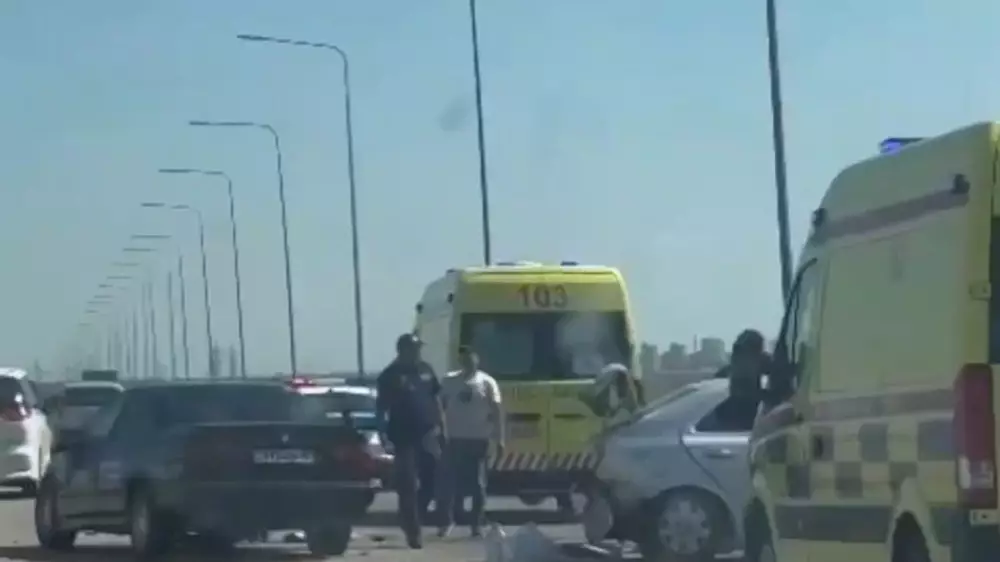 Авария на объездной в Астане: трое попали в больницу