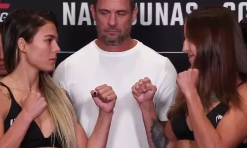 Прямая трансляция первого за два года боя Марии Агаповой в UFC