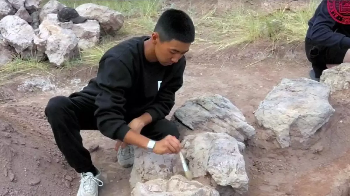 Студенты нашли уникальный наконечник копья эпохи бронзы в Павлодарской области