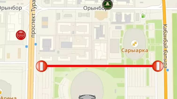 Астанада екі көшені жалғайтын жол жүрісіне жөндеу жүргізіледі