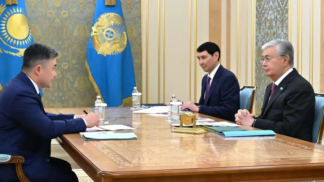 Президент Касым-Жомарт Токаев принял председателя Национального банка Тимура Сулейменова