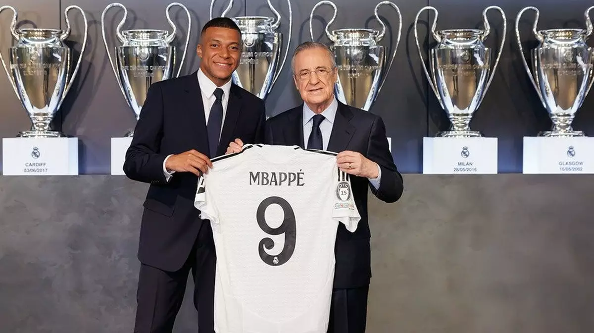Килиан Мбаппе подписал контракт с «Реалом»