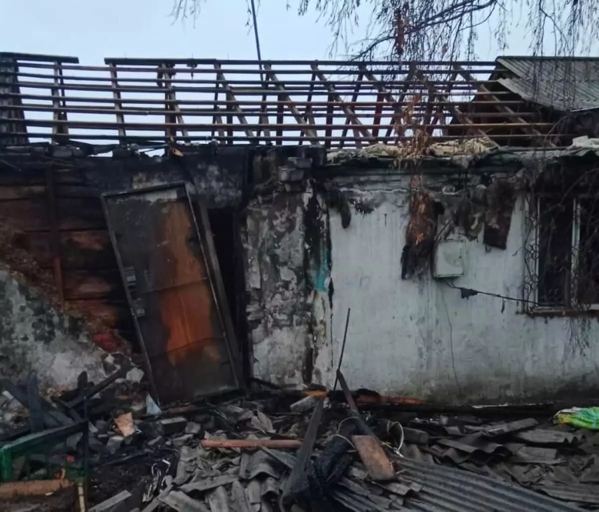 Женщину задушили и сожгли в Акмолинской области