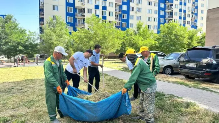 Акция «Таза Казахстан» продолжается в Туркестанской области