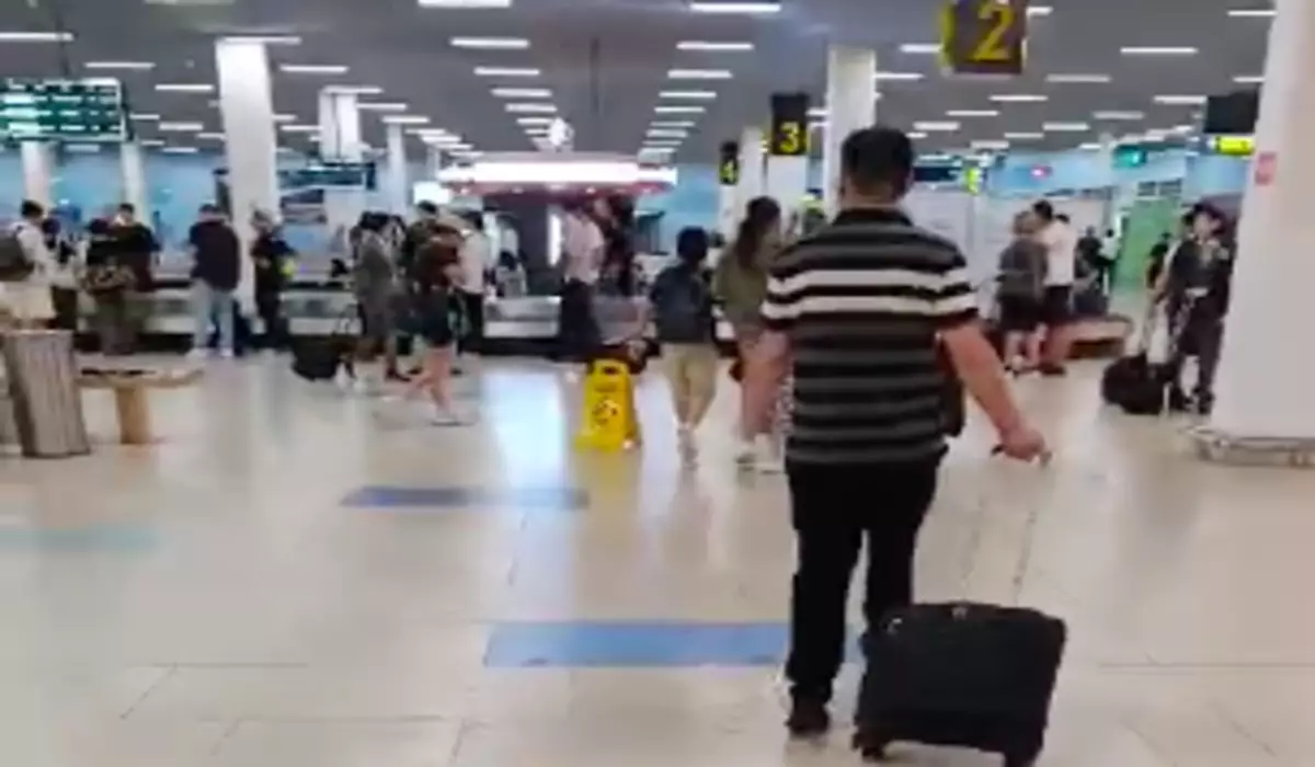 Аэропорт Алматы после затопления работает в штатном режиме (ВИДЕО)