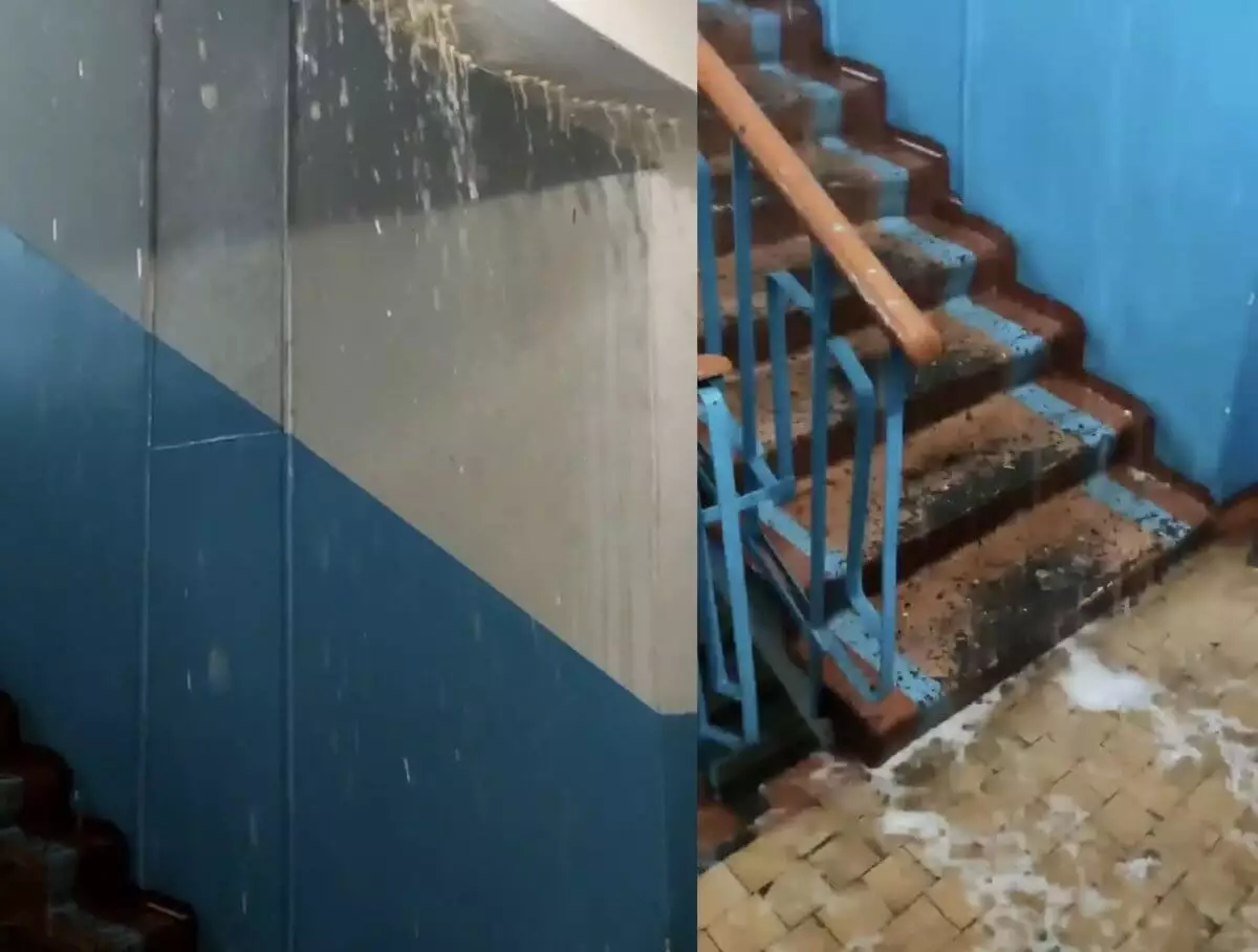 Трехэтажный дом затопило из-за ливня в Алматы