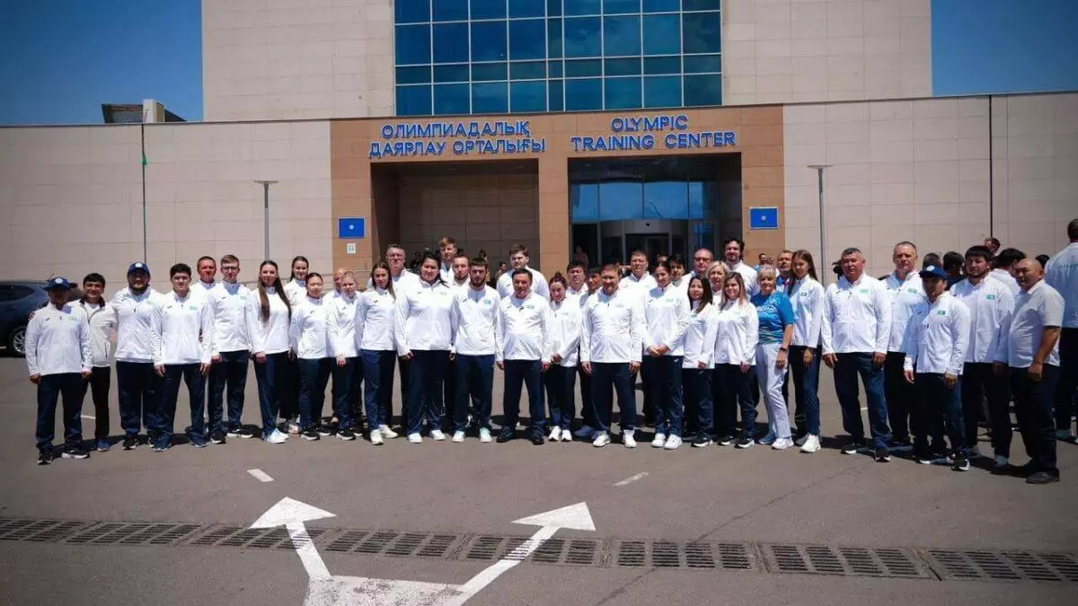 Казахстанские олимпийцы отправились в Париж