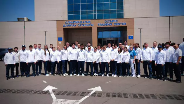 Сборная Казахстана отправилась на Олимпиаду