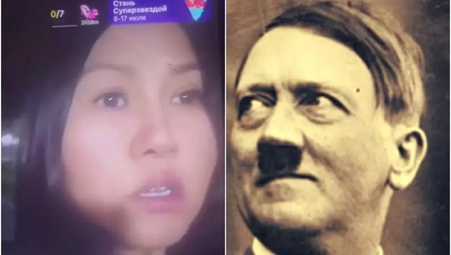 Считающая Гитлера «красавчиком» попала под следствие и задержана в Алматы