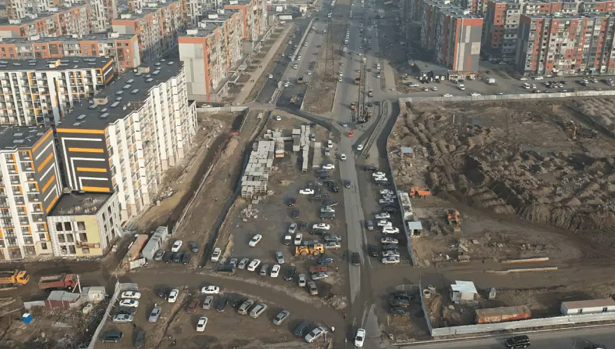 Пробивка Толе би в Алматы тормозит из-за отказа собственников земли продавать свои участки