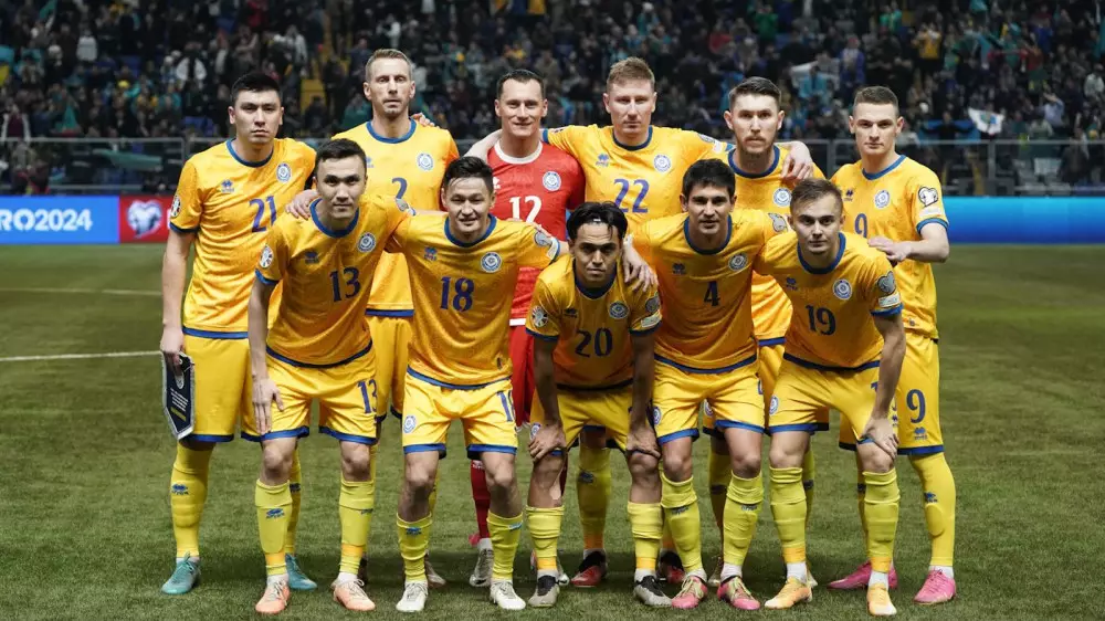 Названо место сборной Казахстана в рейтинге ФИФА после Евро-24