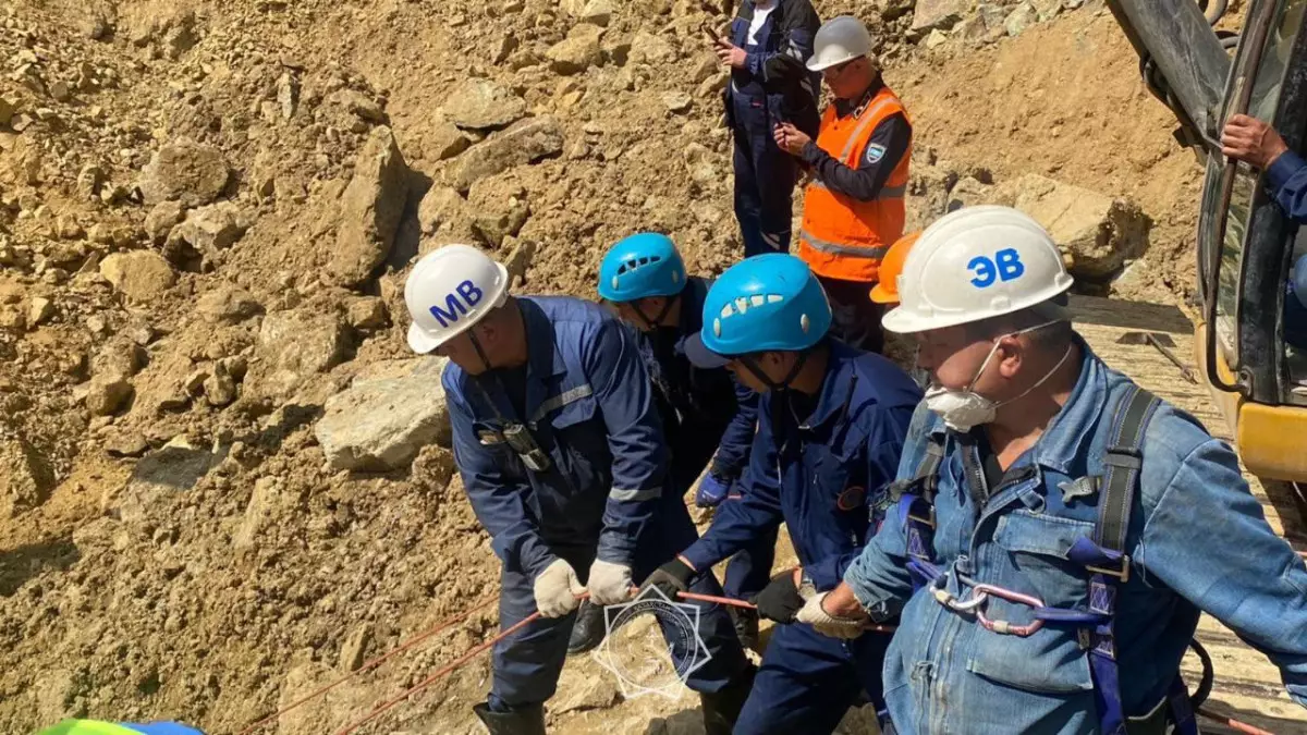 Обнаружено тело спасателя, погибшего вблизи шахты Майкаинского рудника
