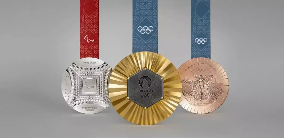 Париж Олимпиадасының медальдары неден жасалған