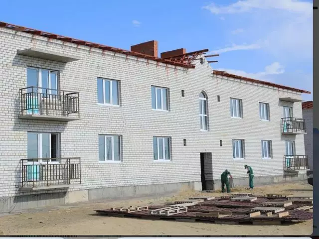 В Шалкаре строят три арендно-коммунальных дома