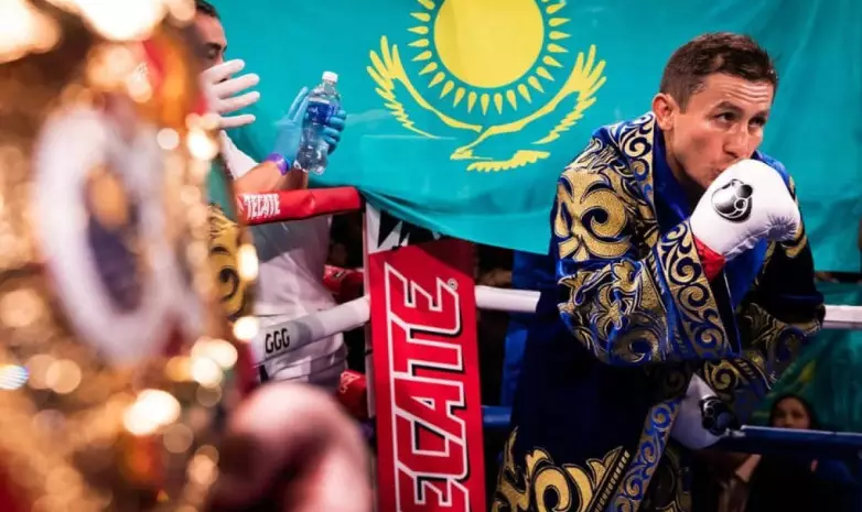 Головкин провел мастер-класс для казахстанского боксера