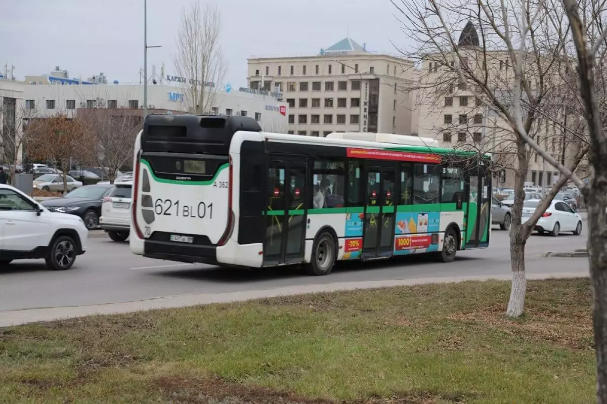 В Астане изменят схему движения 21 автобусного маршрута