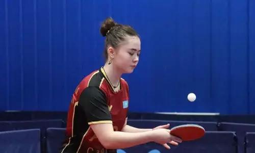 Казахстанская спортсменка завоевала «золото» турнира по настольному теннису в Ираке
