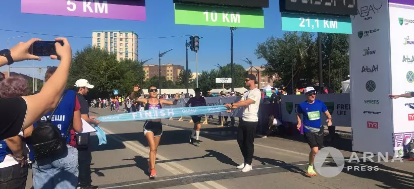Семейде жүгіруден халықаралық марафон өтті