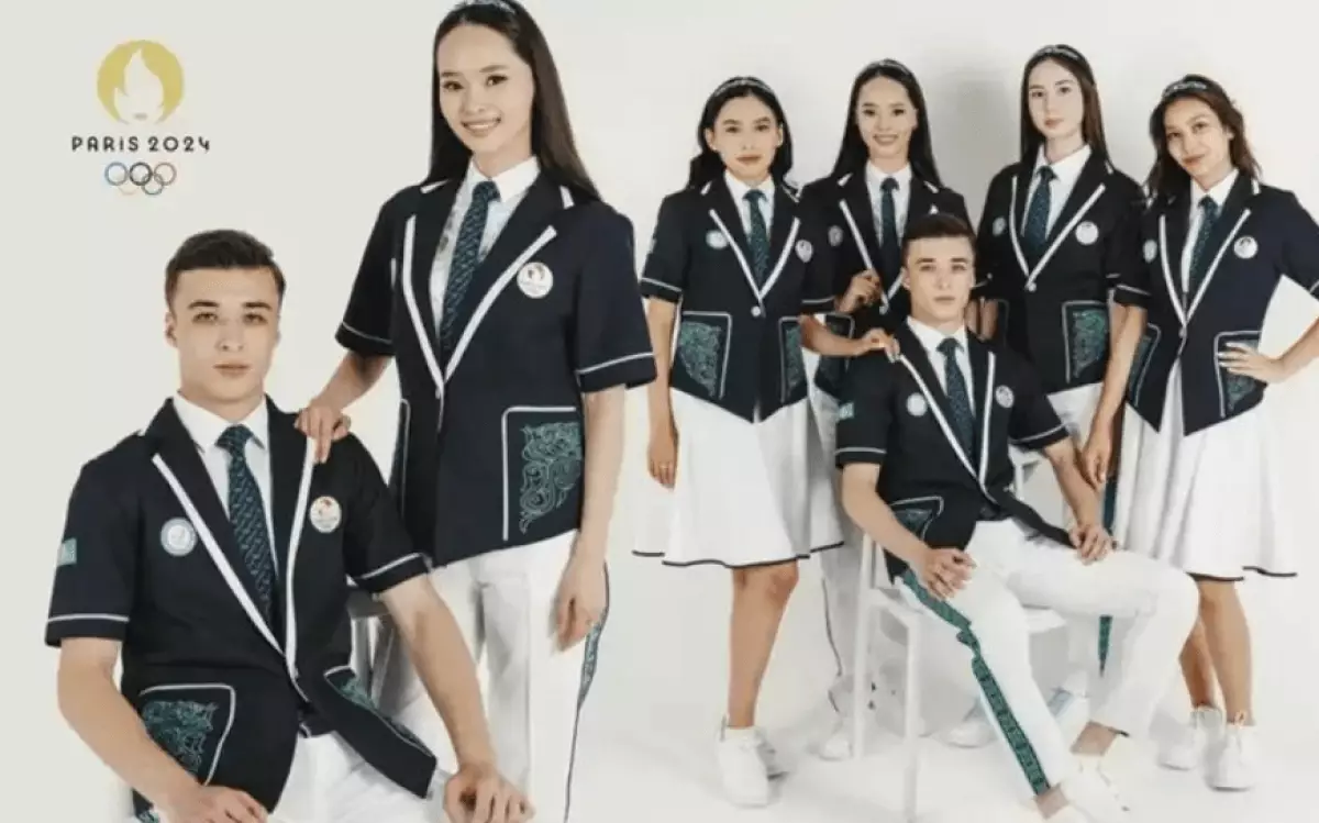 «Миллион дизайнов, но наши выбрали школьную форму»: В сети высмеяли форму казахстанских олимпийцев