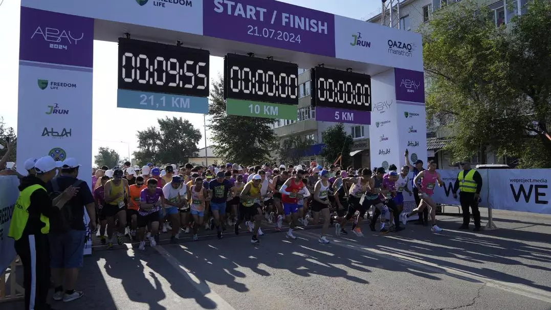 Семейде «Qazaq Marathon Abay» марафоны өтті