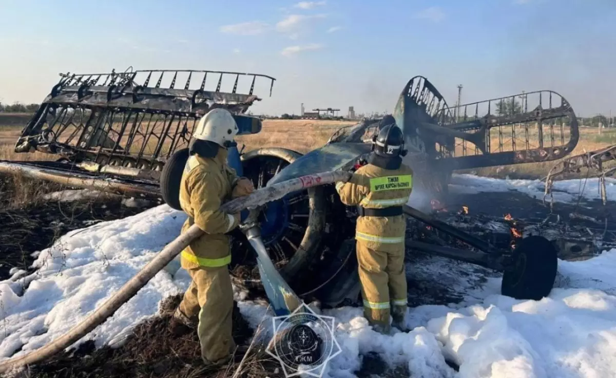 Кукурузник потерпел крушение в Акмолинской области