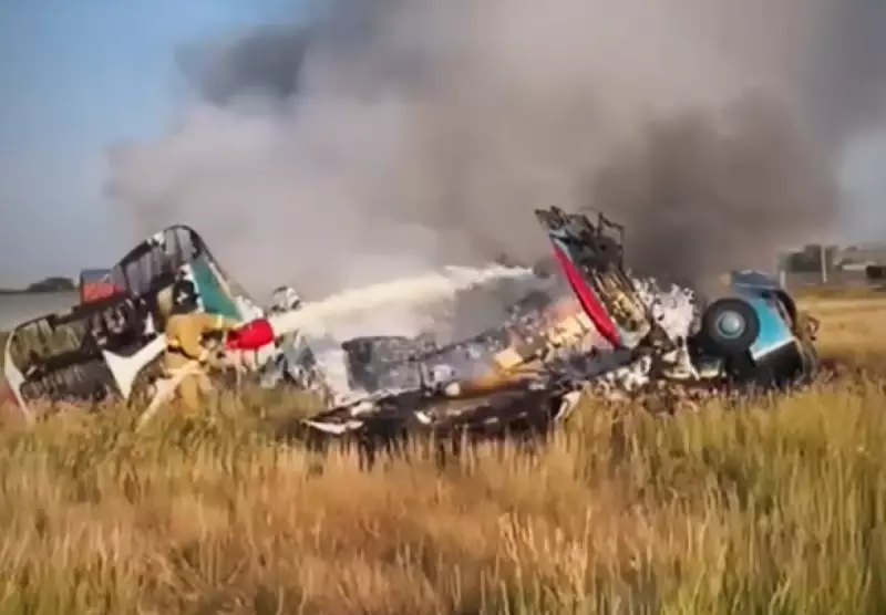 В минтранспорта отреагировали на крушение самолета в Акмолинской области