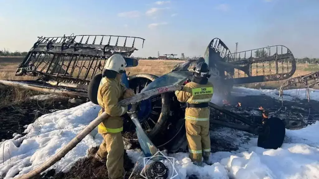 Крушение самолета в Акмолинской области: в Минтранспорта рассказали подробности