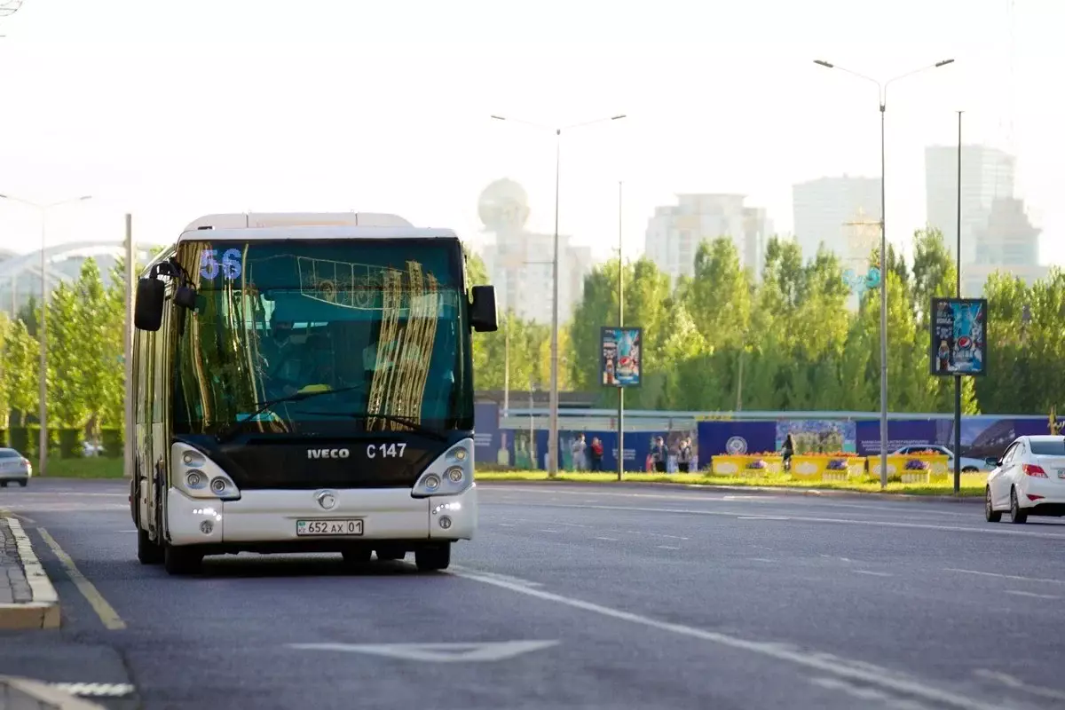 Проезд в автобусах Астаны подорожает с 1 августа
