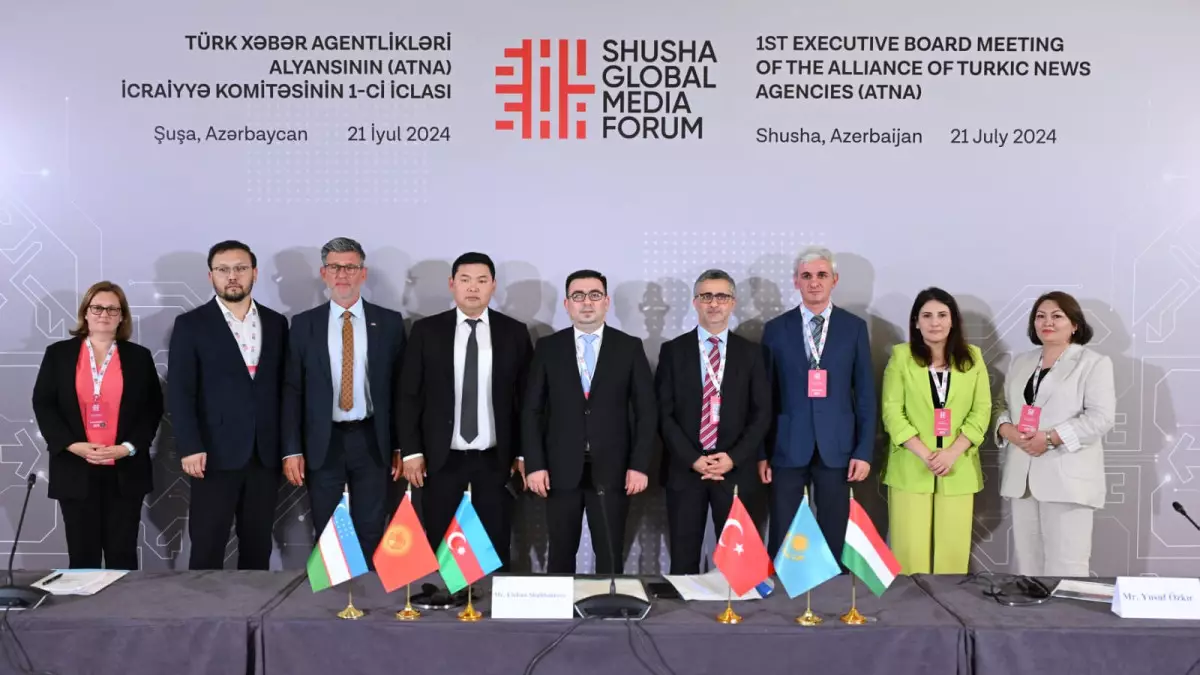 Руководители новостных агентств тюркских стран провели встречу в Шуше