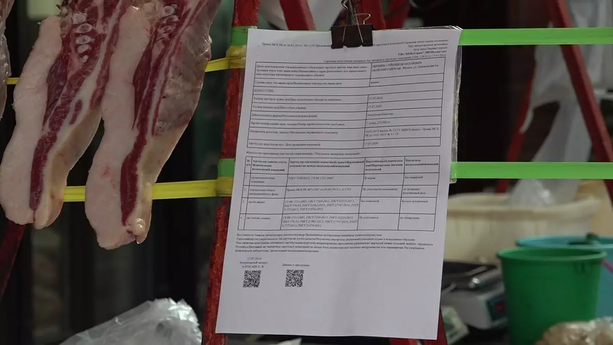 При помощи смартфона: в Казахстане стало проще проверить безопасность мяса