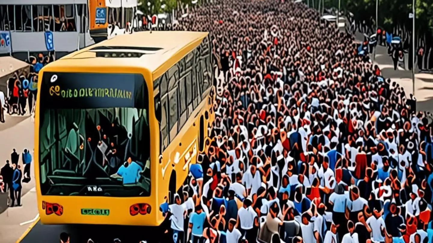 Спрос на автобусы растёт одновременно с ценами за проезд
