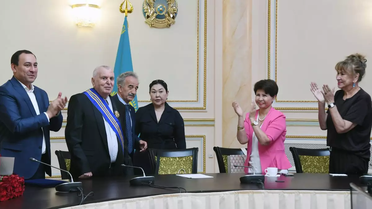 В Доме дружбы Алматы прошло торжественное мероприятие к 85-летию Лаки Кесоглу