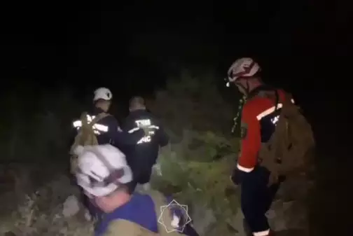 Туриста спасли в горах Туркестанской области
