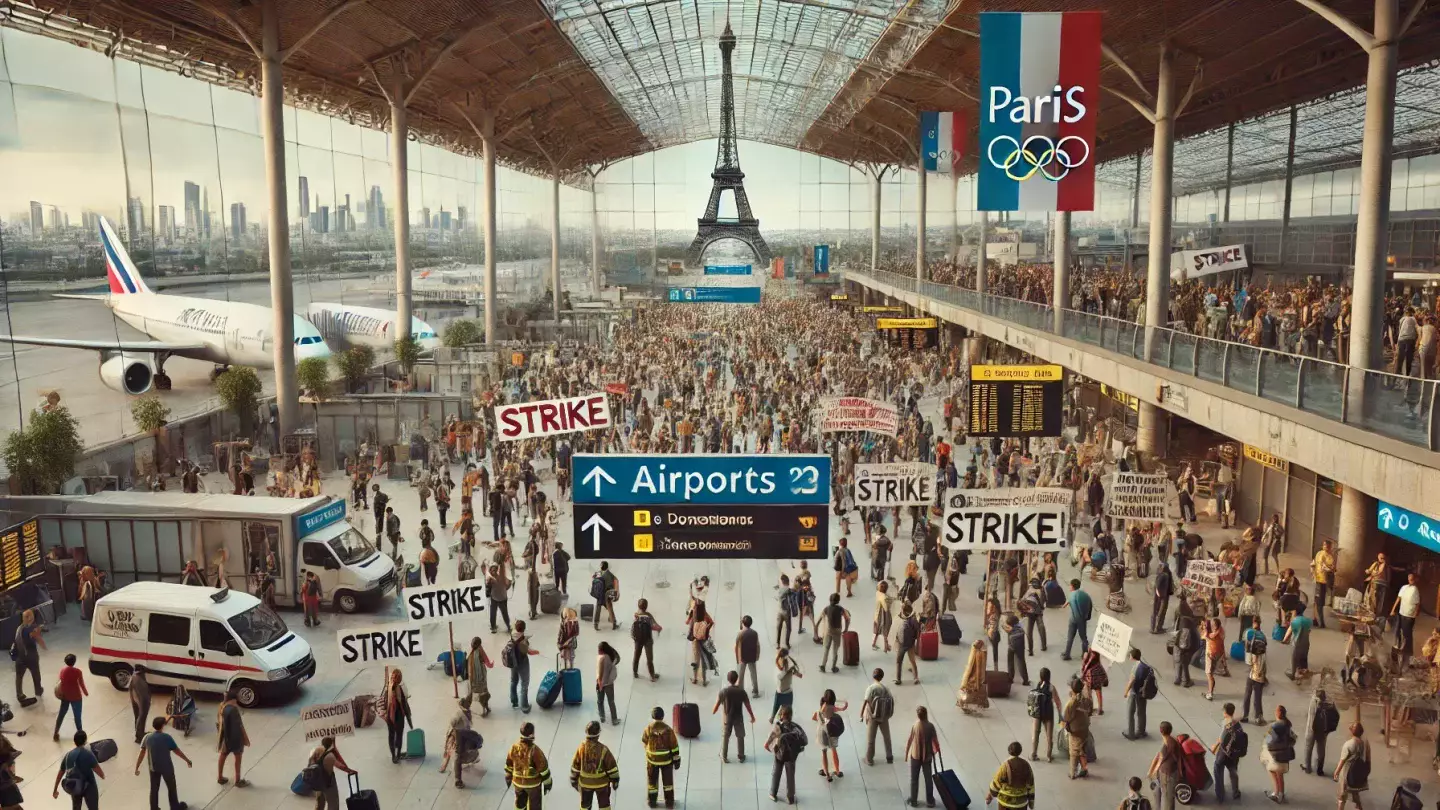 Забастовку в день открытия Олимпиады хотят устроить работники парижского аэропорта