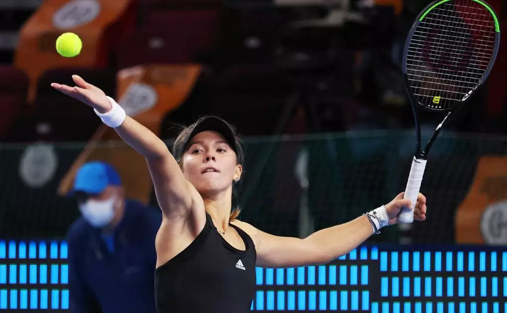 Россиянка из третьей сотни рейтинга вышла в 1/4 финала турнира WTA