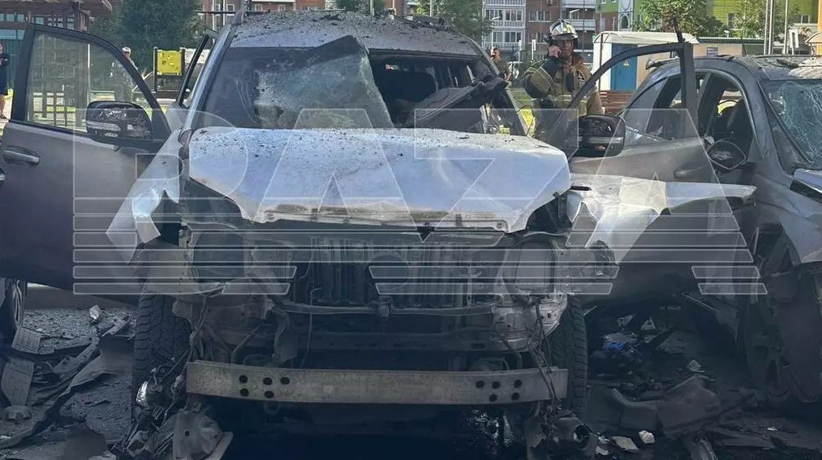 Взрыв автомобиля в Москве: пострадавшим может быть офицер ГРУ