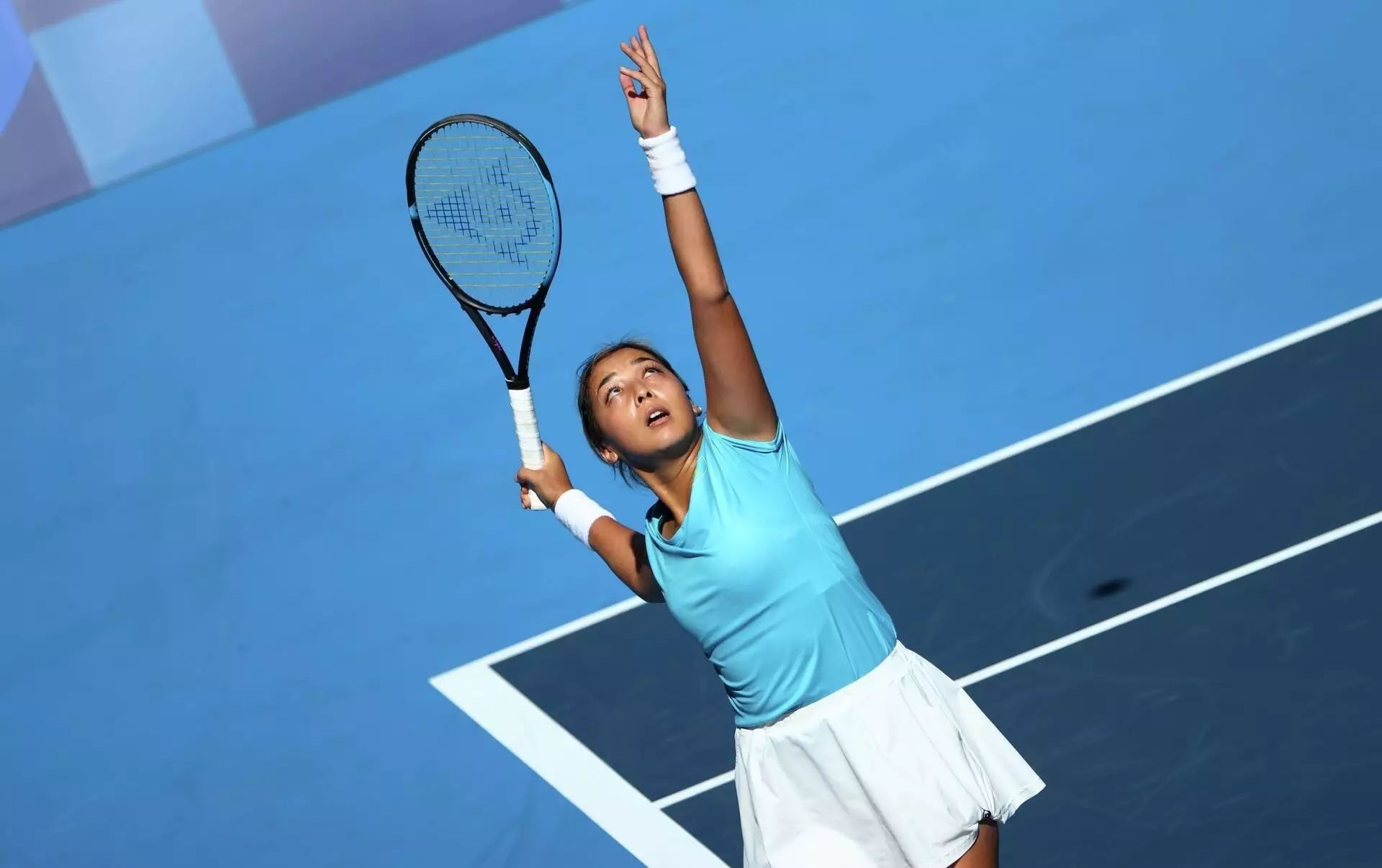 Казахстанская теннисистка пробилась в 1/8 финала турнира в Варшаве