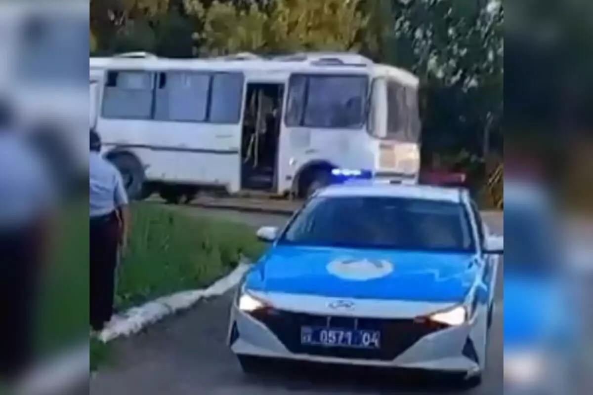 Водитель под наркотиками управлял автобусом в Актюбинской области