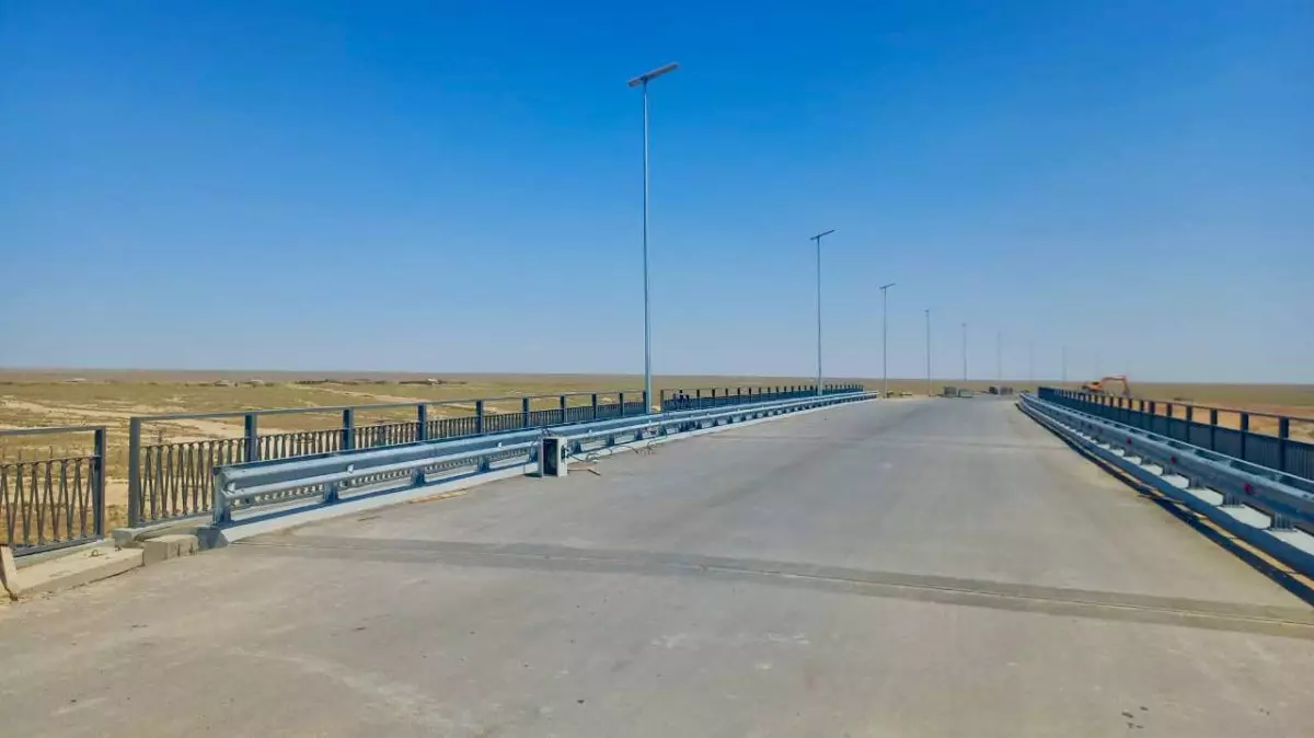 Завершен капремонт дороги “Курык-Жетыбай”, ведущей в морской порт
