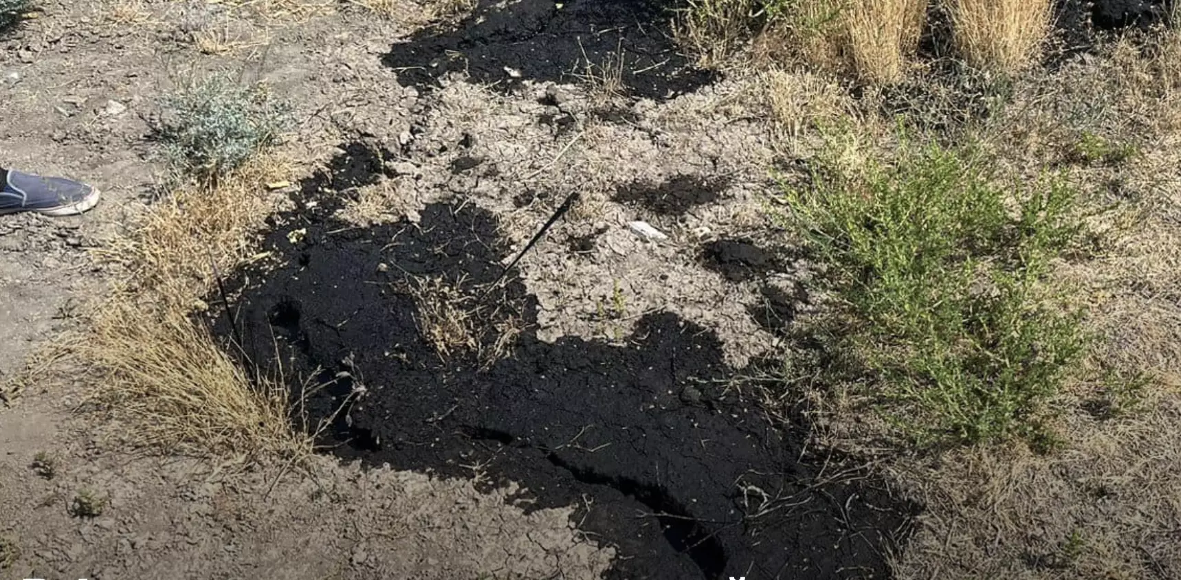 Нефть обнаружили на территории школы в Атырау