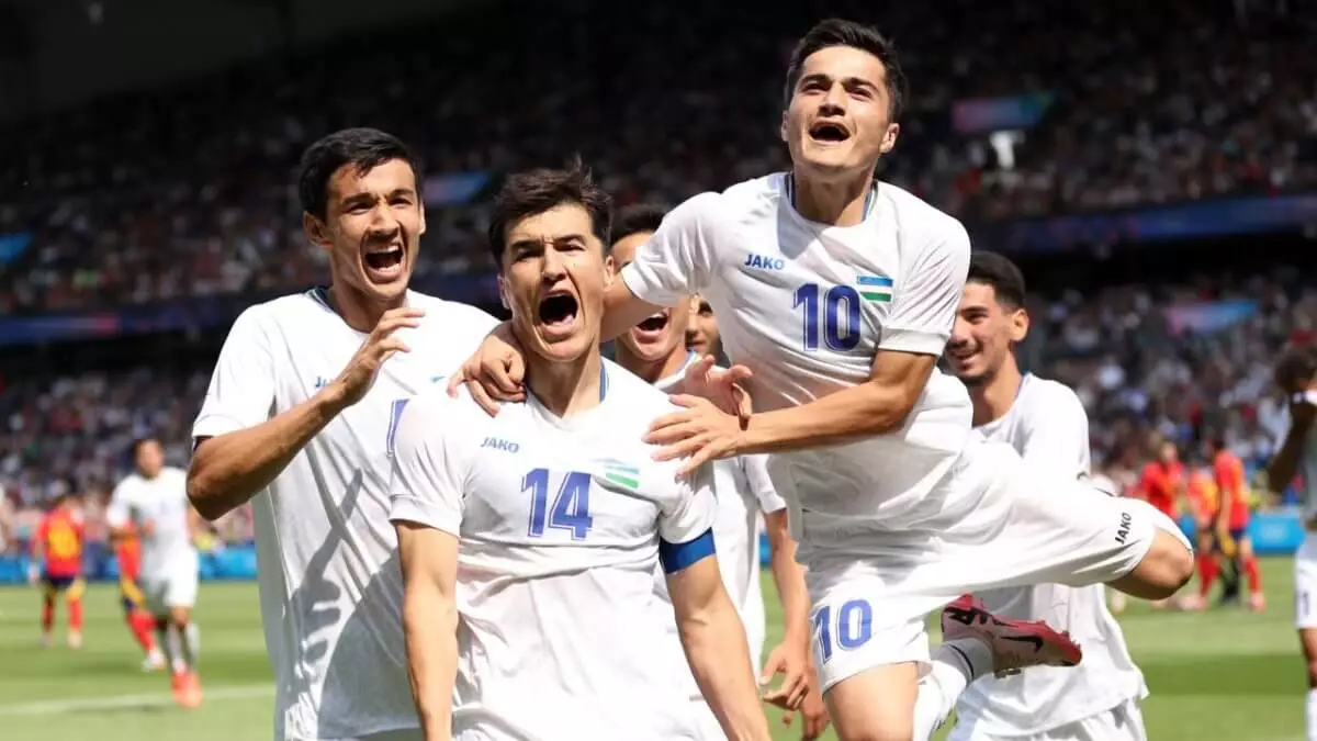 Париж-2024: Өзбекстан Испания қақпасына гол соқты