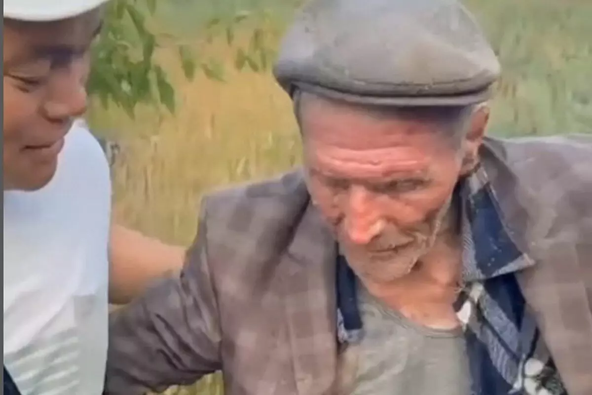 В Аркалыке 92-летний пенсионер заблудился и три дня провел в степи (ВИДЕО)