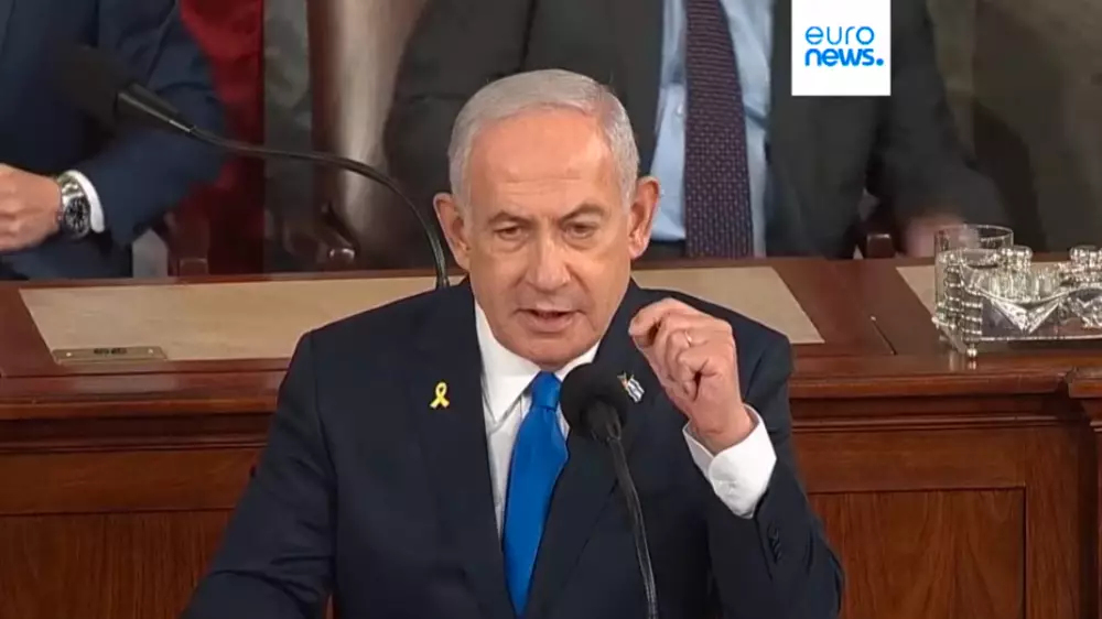 Премьер-министр Израиля выступил в Конгрессе США и предложил "дерадикализацию" палестинцев