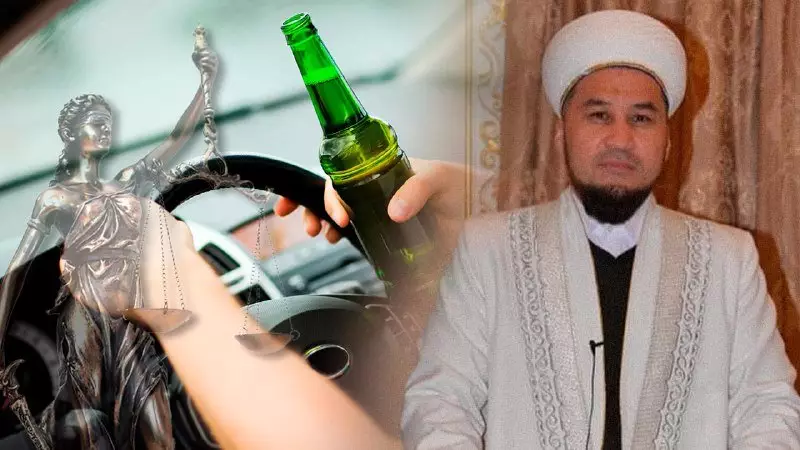 Главного имама Костаная арестовали на 15 суток за езду в пьяном виде