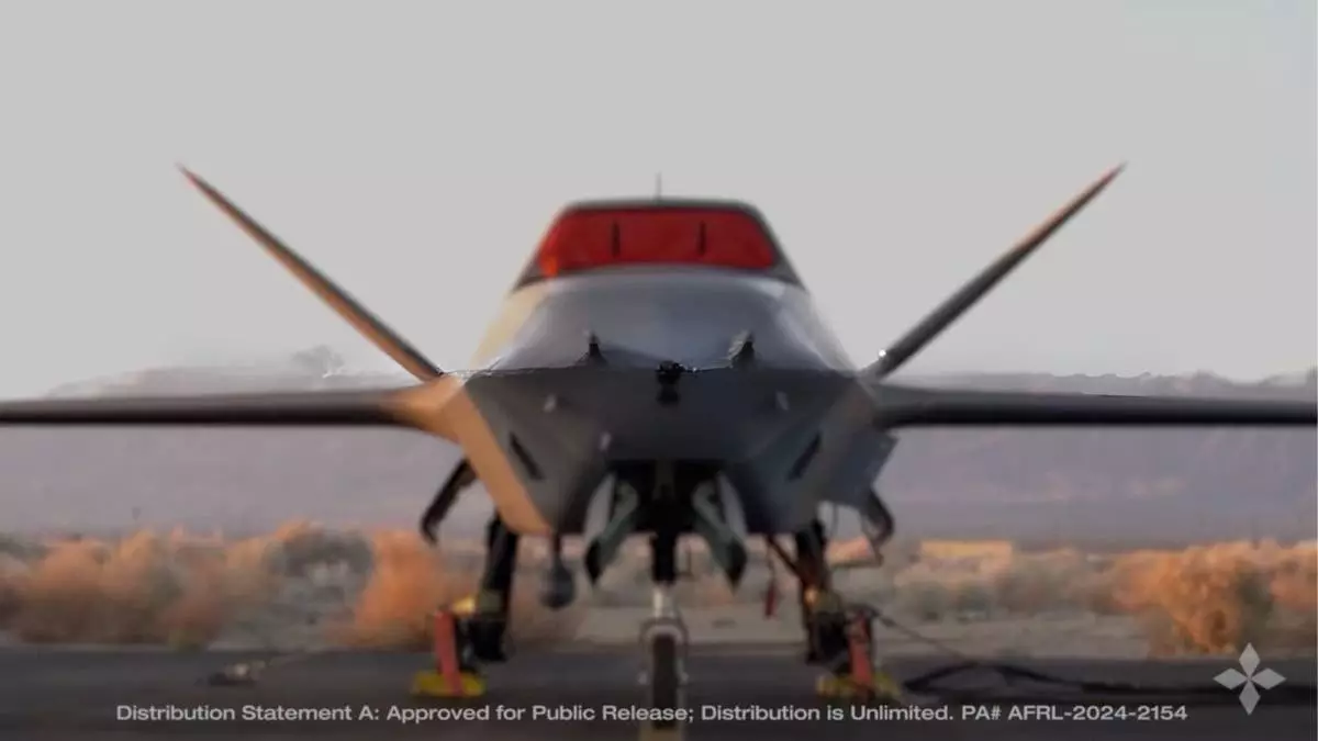 Дрон ВВС США XQ-67A, которые думает, летает и действует самостоятельно