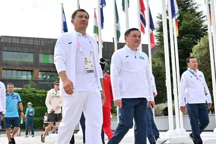 Маржикпаев и Головкин дали напутствия спортсменам накануне старта Олимпиады