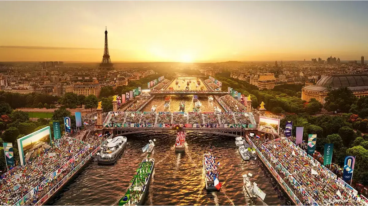 2024 жылғы Париж Олимпиадасы салтанатты түрде ашылады