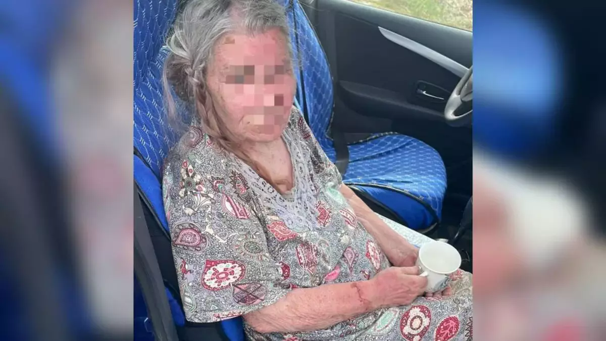 Акмолинские полицейские нашли пропавшую бабушку, страдающую потерей памяти