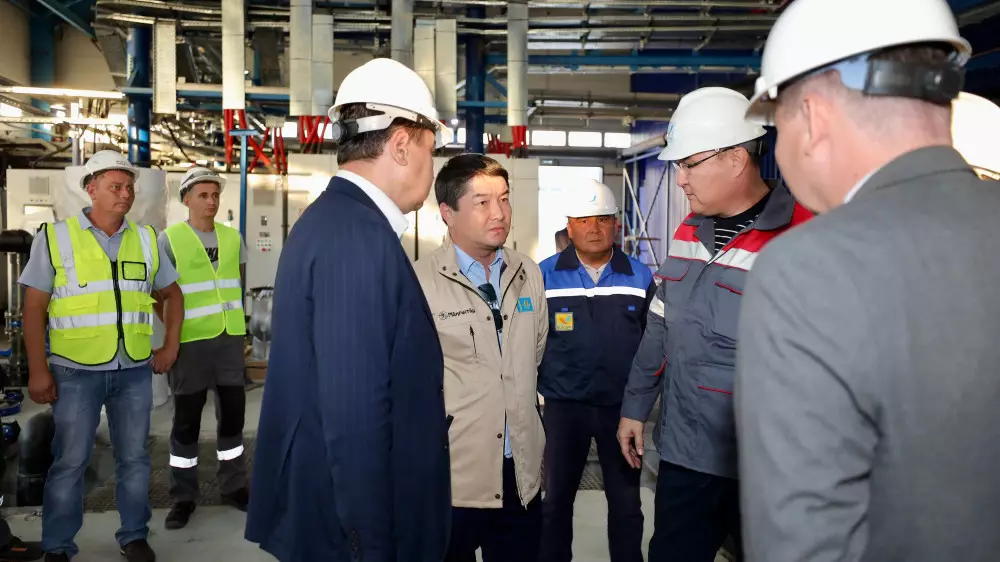 В Мангистауской области стартовал проект по удвоению мощностей завода "Каспий"