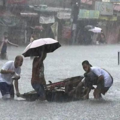 Более 628 тысяч человек оказались в зоне бедствия из-за тайфуна в Китае